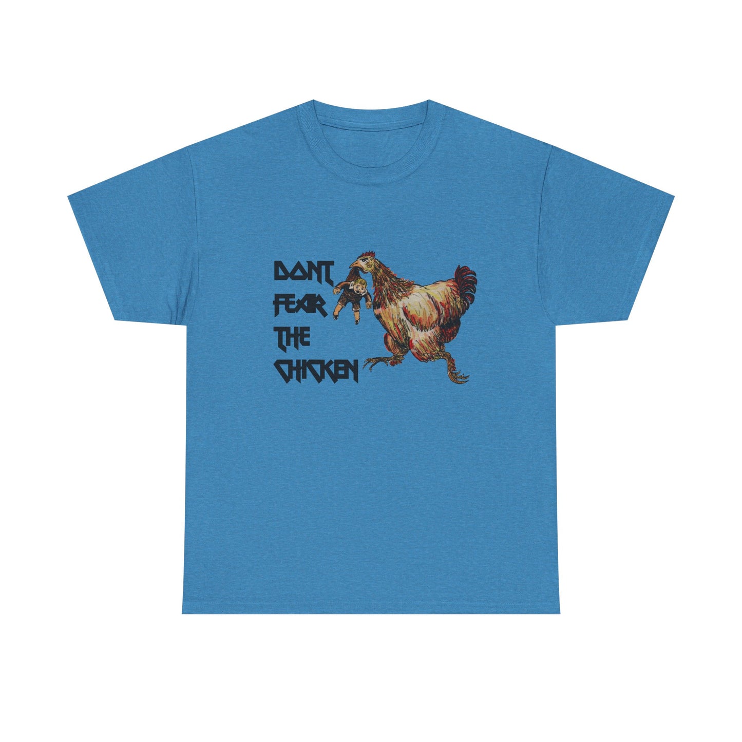 Don't Fear the Chicken Unisex Heavy Cotton Tee