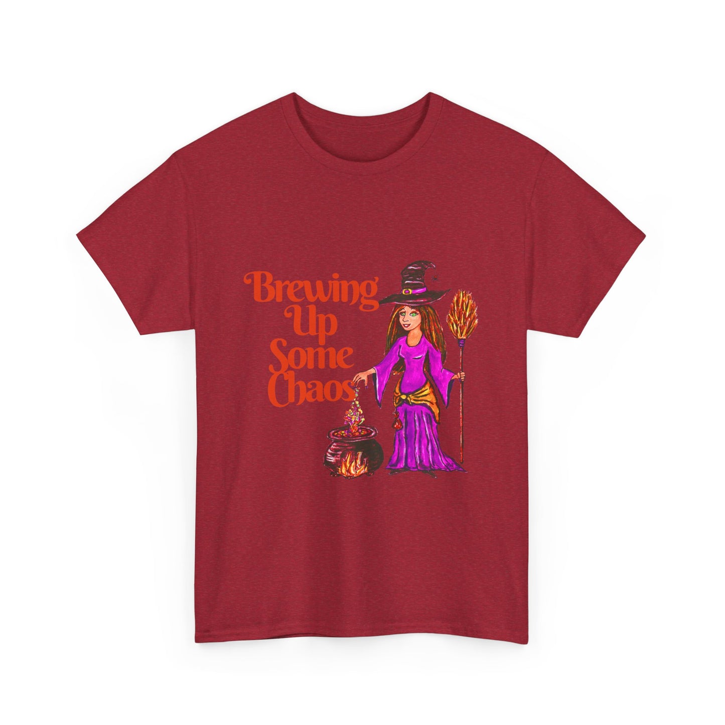 Brewing Up Some Chaos Unisex Heavy Cotton Tee