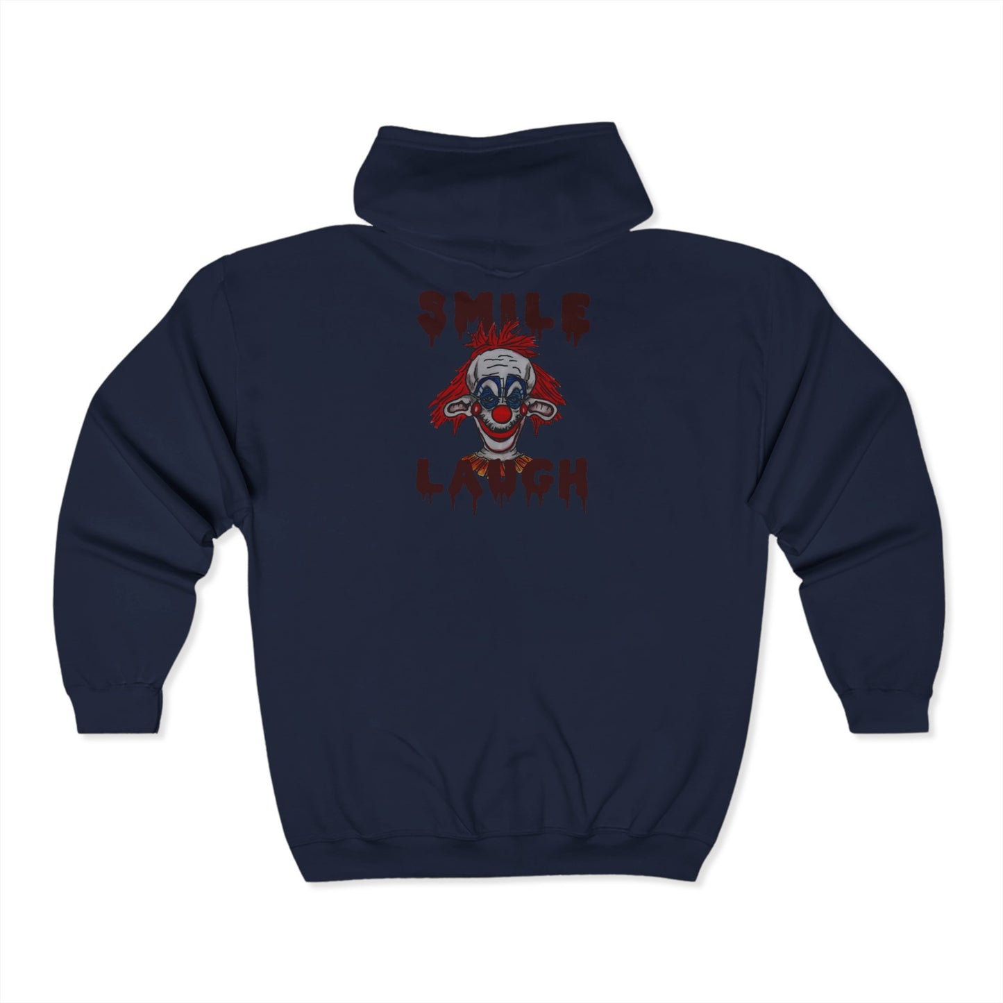 Smile, Laugh Unisex Heavy Blend™ Full Zip Hooded Sweatshirt
