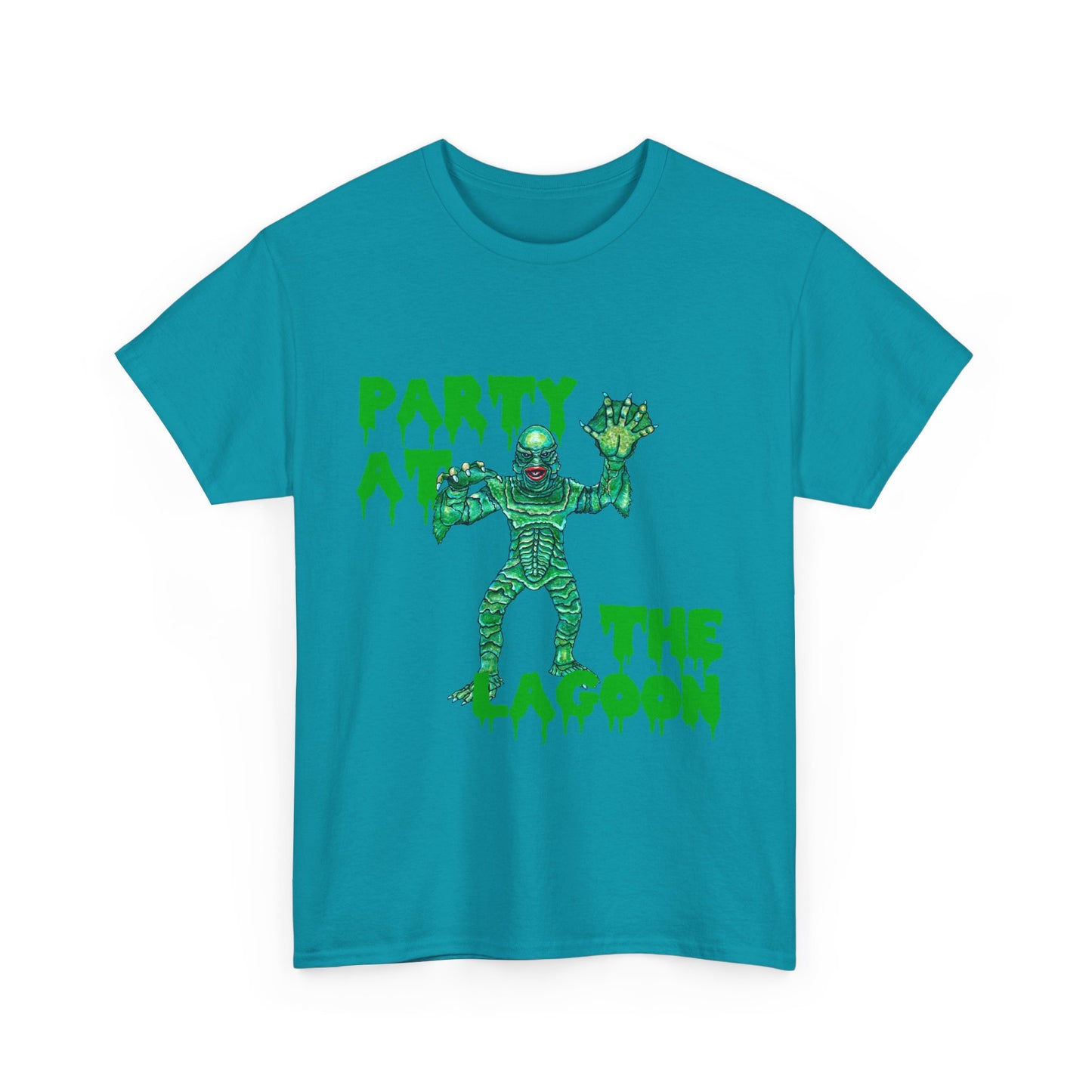 Party at the Lagoon Unisex Heavy Cotton Tee