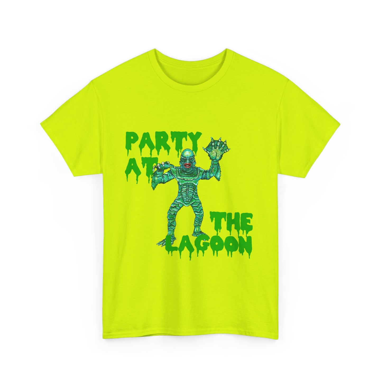 Party at the Lagoon Unisex Heavy Cotton Tee