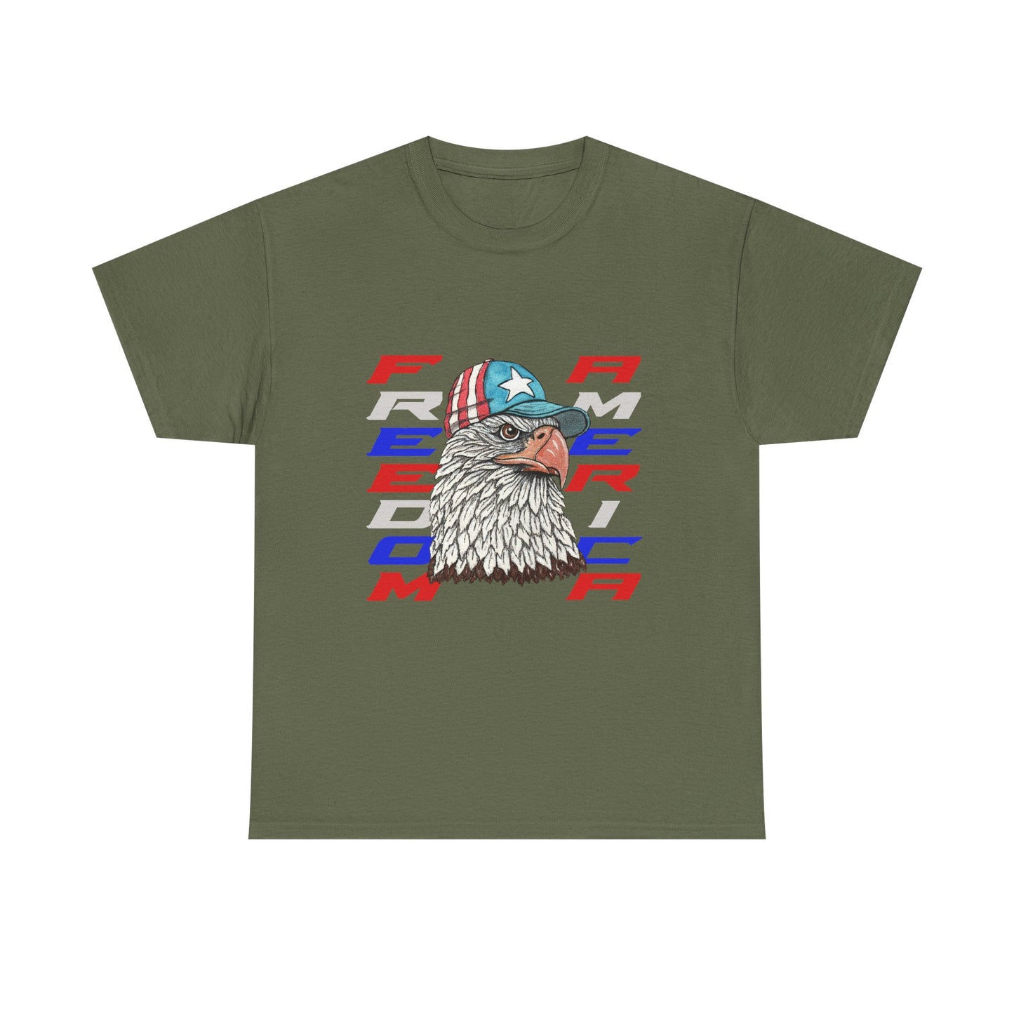 Freedom America Unisex Heavy Cotton Tee