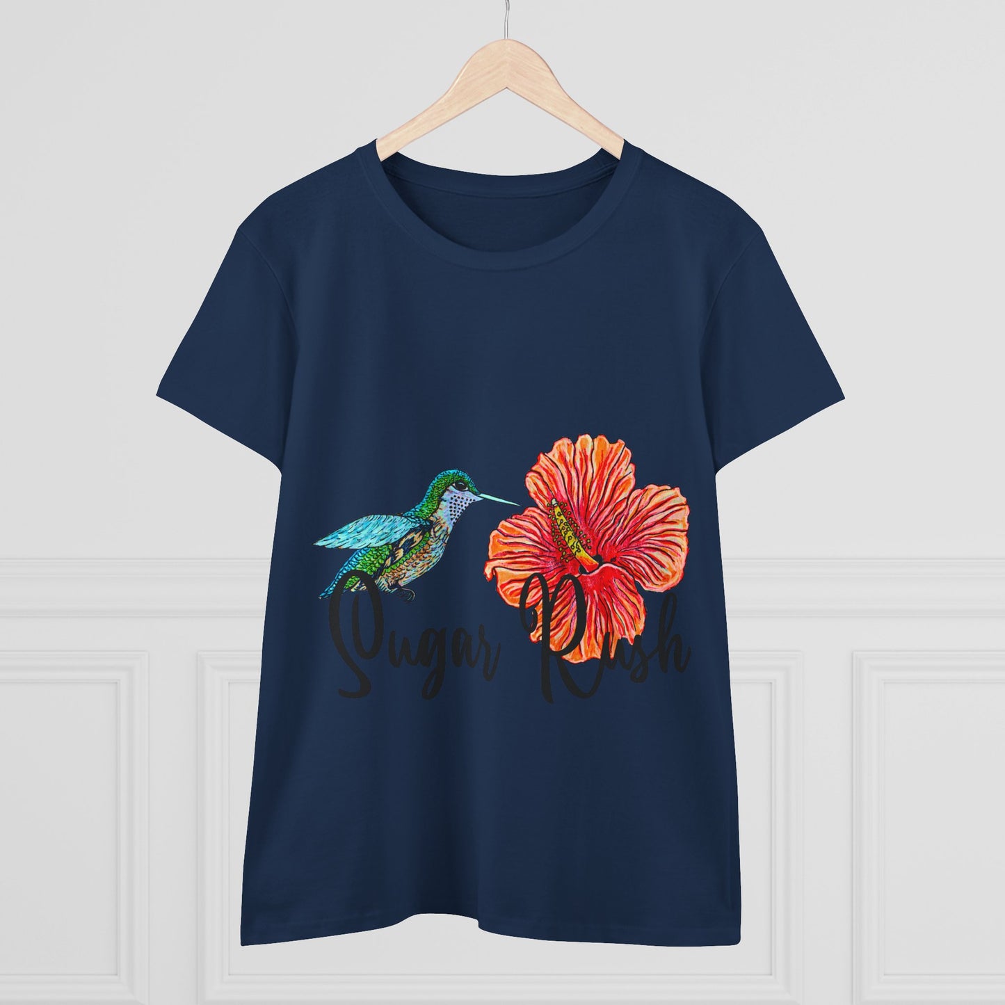 Sugar Rush Women's Midweight Cotton Tee