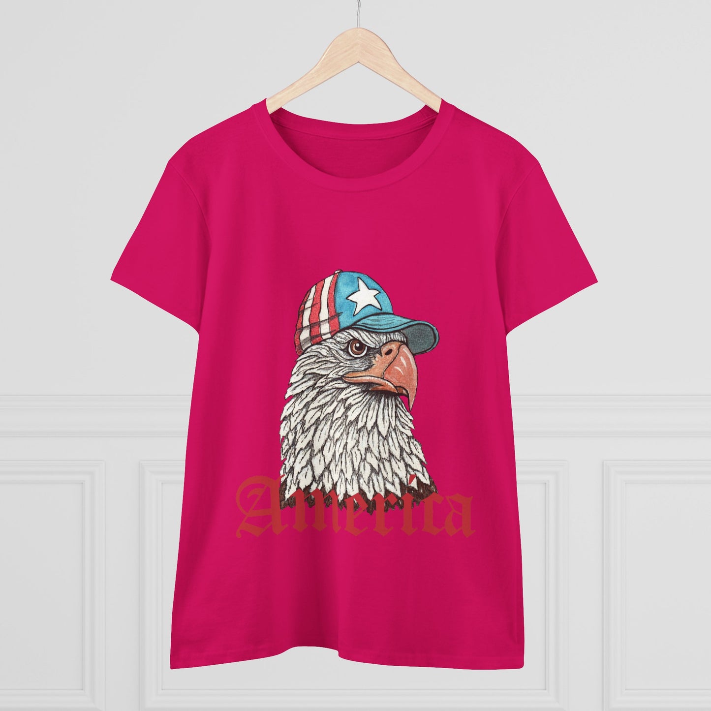 Eagle America Women's Midweight Cotton Tee