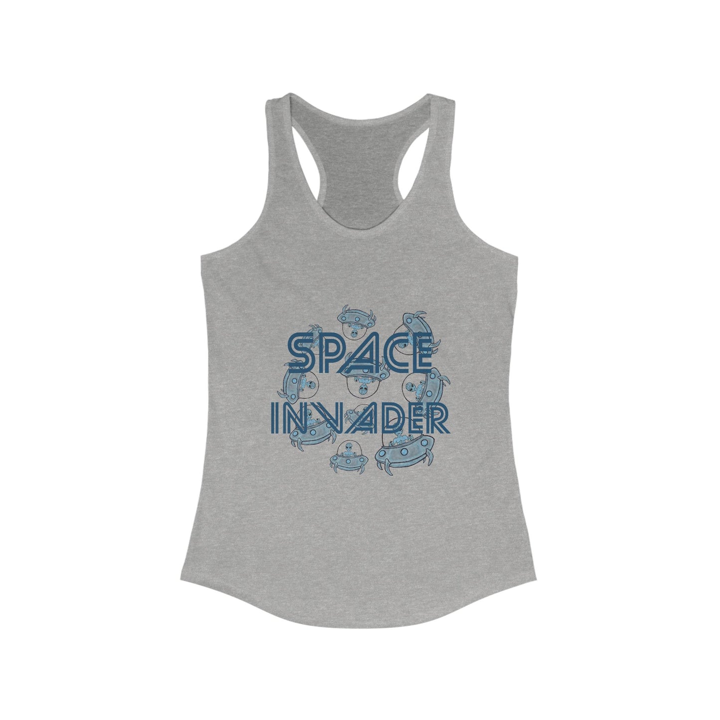 Space Invader Women's Ideal Racerback Tank