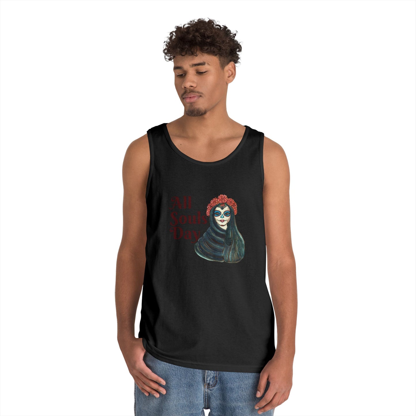 All Souls Day Unisex Heavy Cotton Tank Top