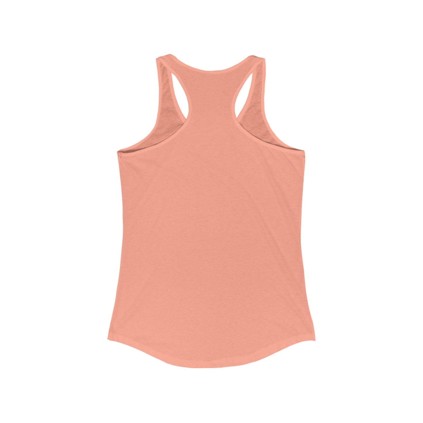 Coffee with Sasquatch Women's Ideal Racerback Tank