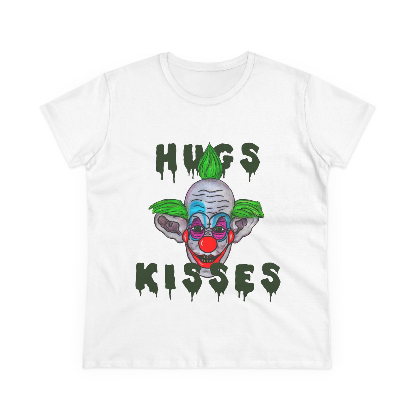 Hugs, Kisses Women's Midweight Cotton Tee