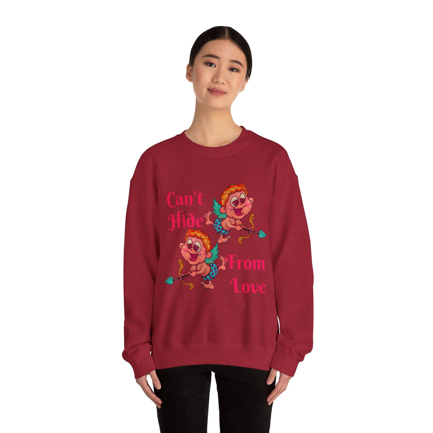 Can't Hide From Love Unisex Heavy Blend™ Crewneck Sweatshirt