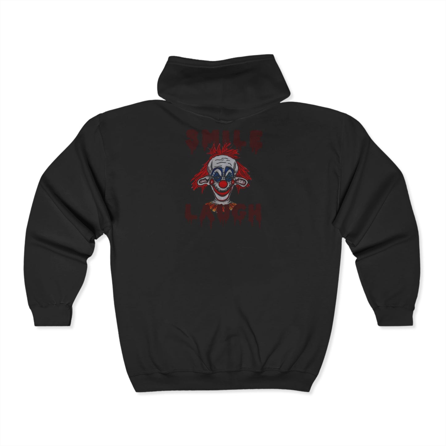 Smile, Laugh Unisex Heavy Blend™ Full Zip Hooded Sweatshirt