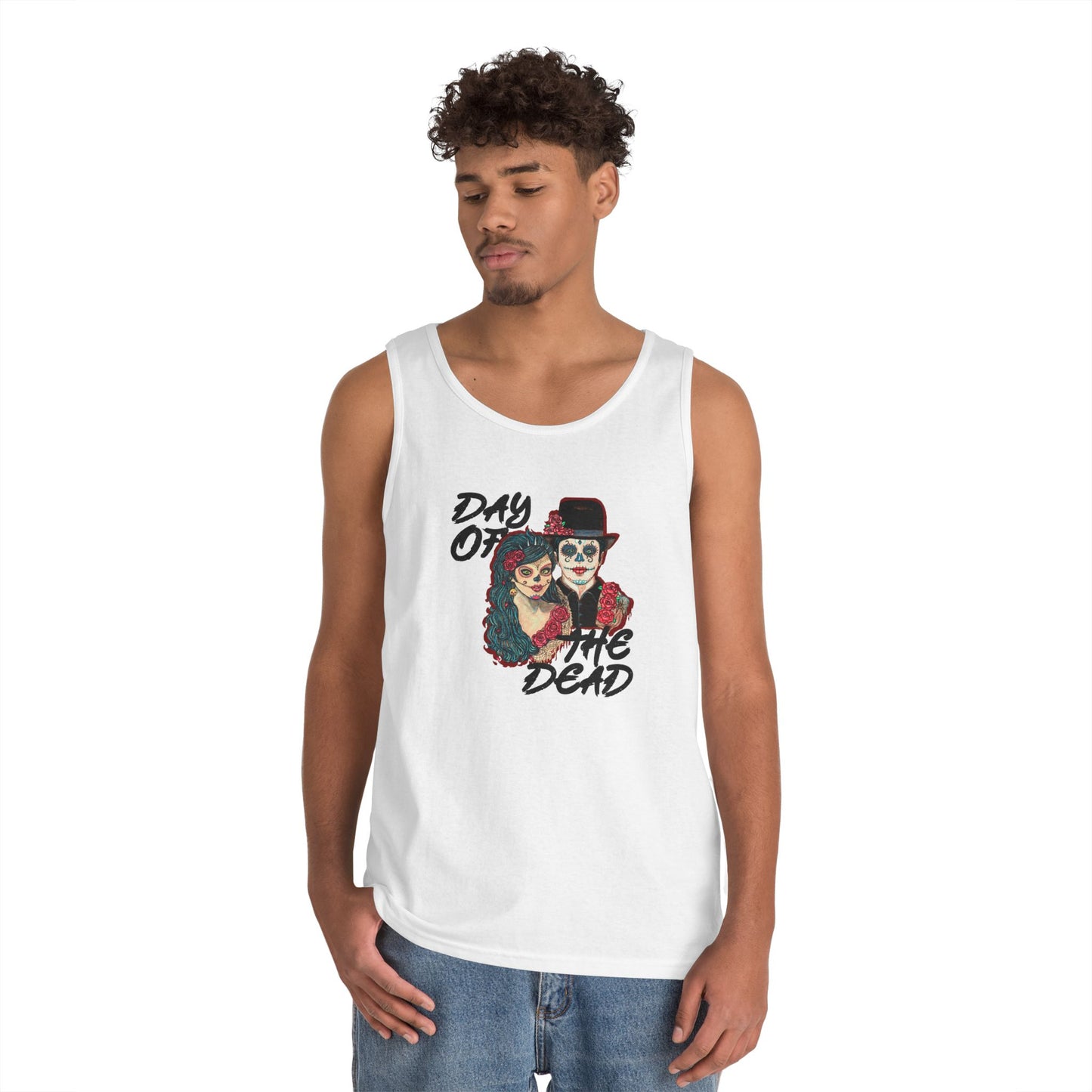Day of the Dead Unisex Heavy Cotton Tank Top