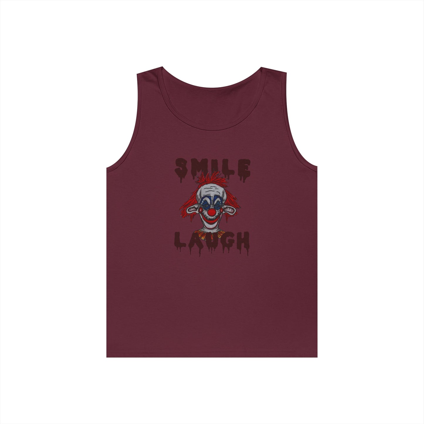 Smile, Laugh Unisex Heavy Cotton Tank Top