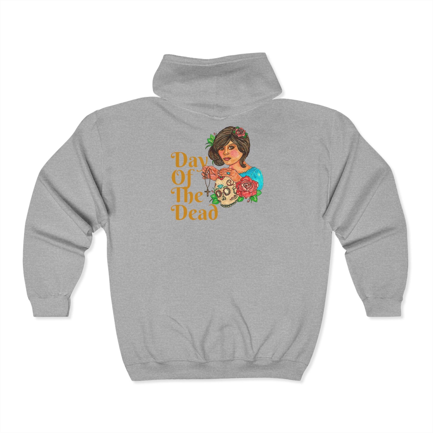 Day of the Dead Unisex Heavy Blend™ Full Zip Hooded Sweatshirt