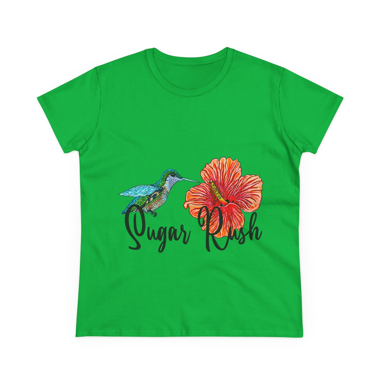 Sugar Rush Women's Midweight Cotton Tee