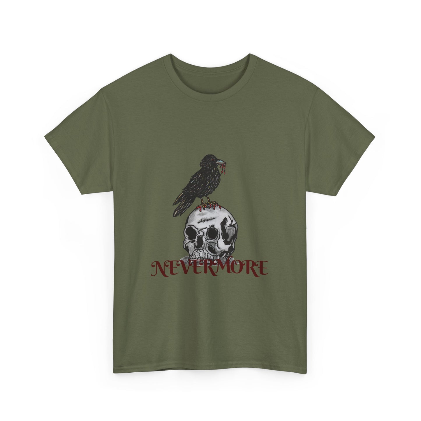 Nevermore Unisex Heavy Cotton Tee