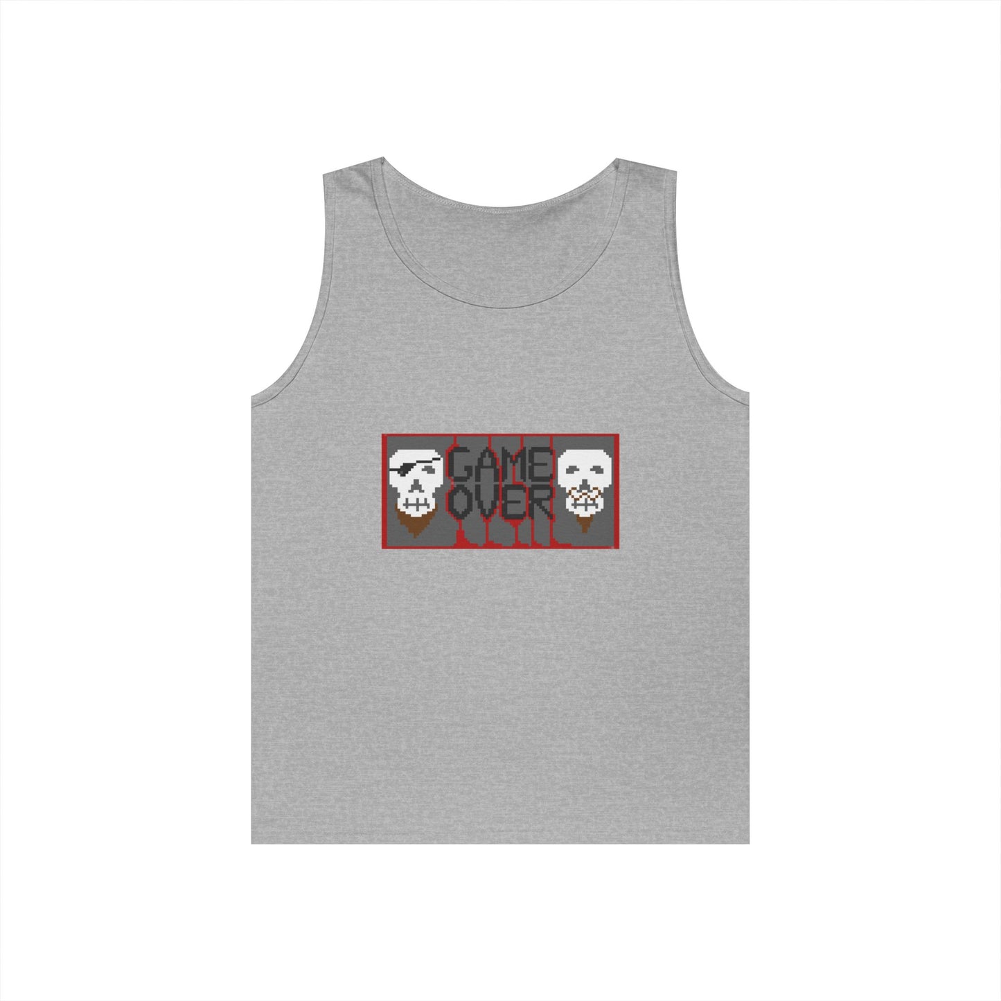 Game Over Unisex Heavy Cotton Tank Top