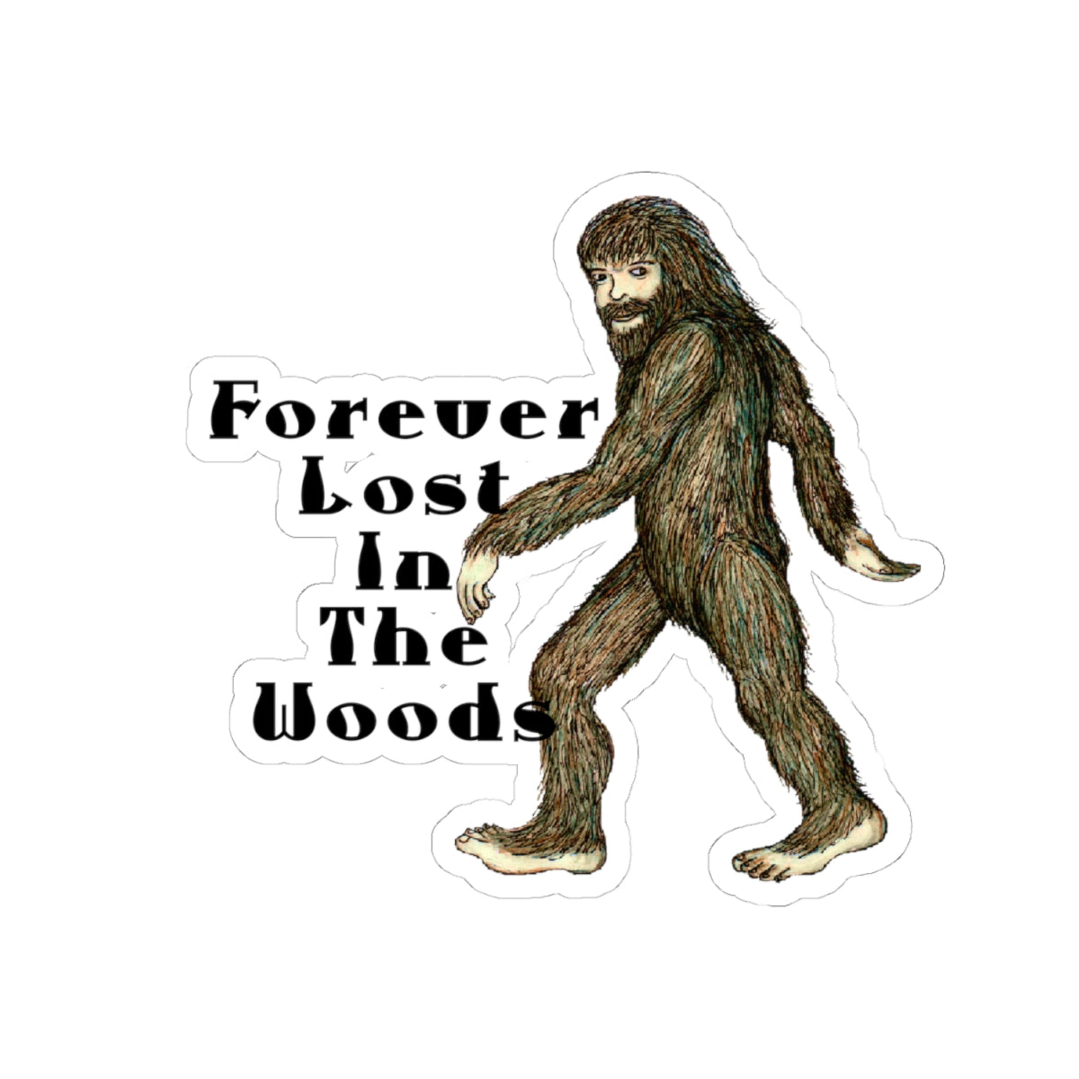 Lost in the Woods Kiss-Cut Stickers