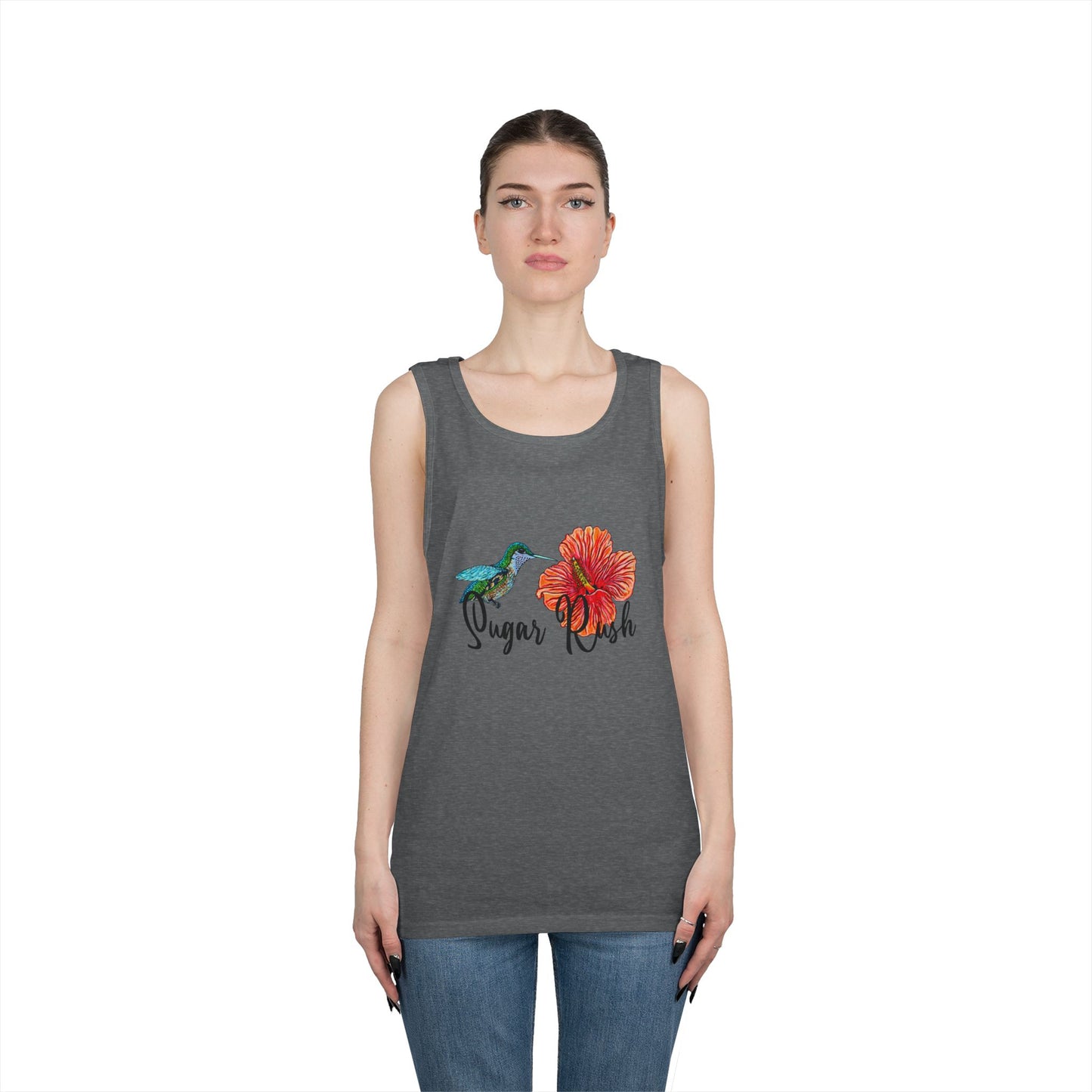 Sugar Rush Unisex Heavy Cotton Tank Top