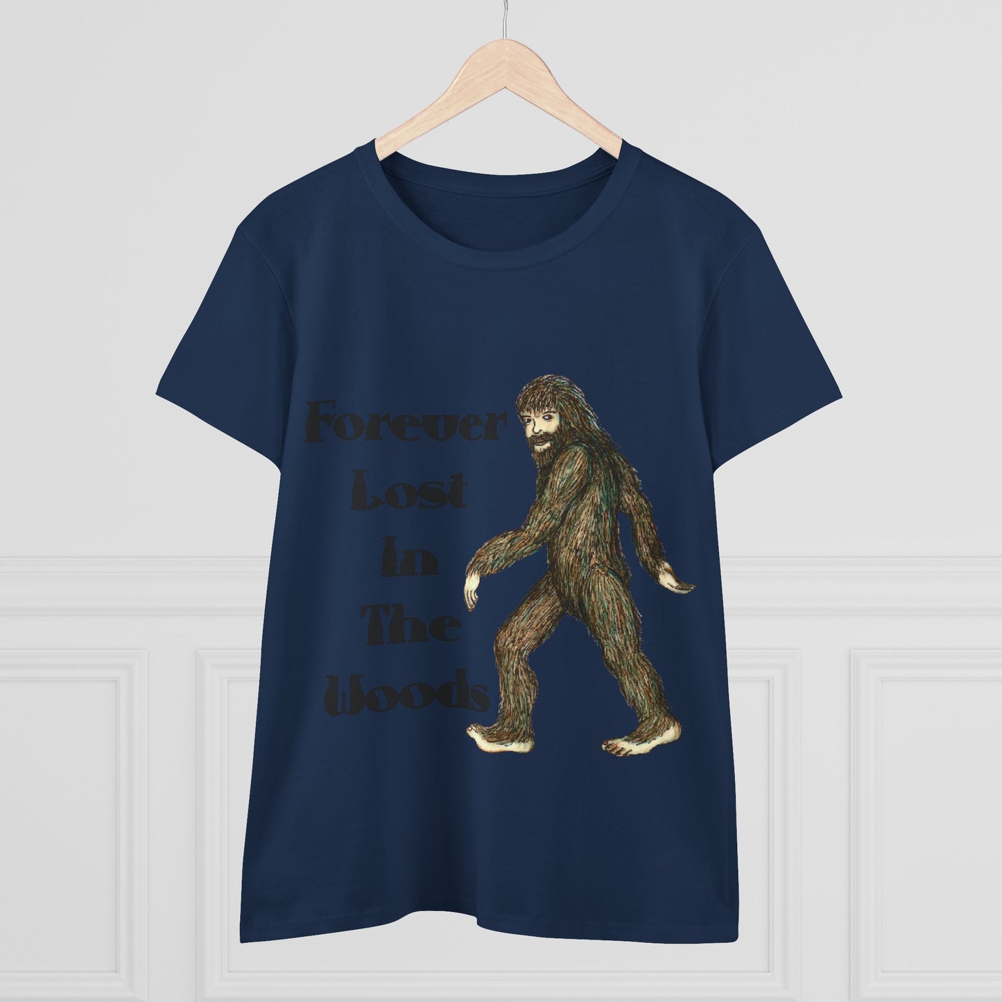 Lost in the Woods Women's Midweight Cotton Tee