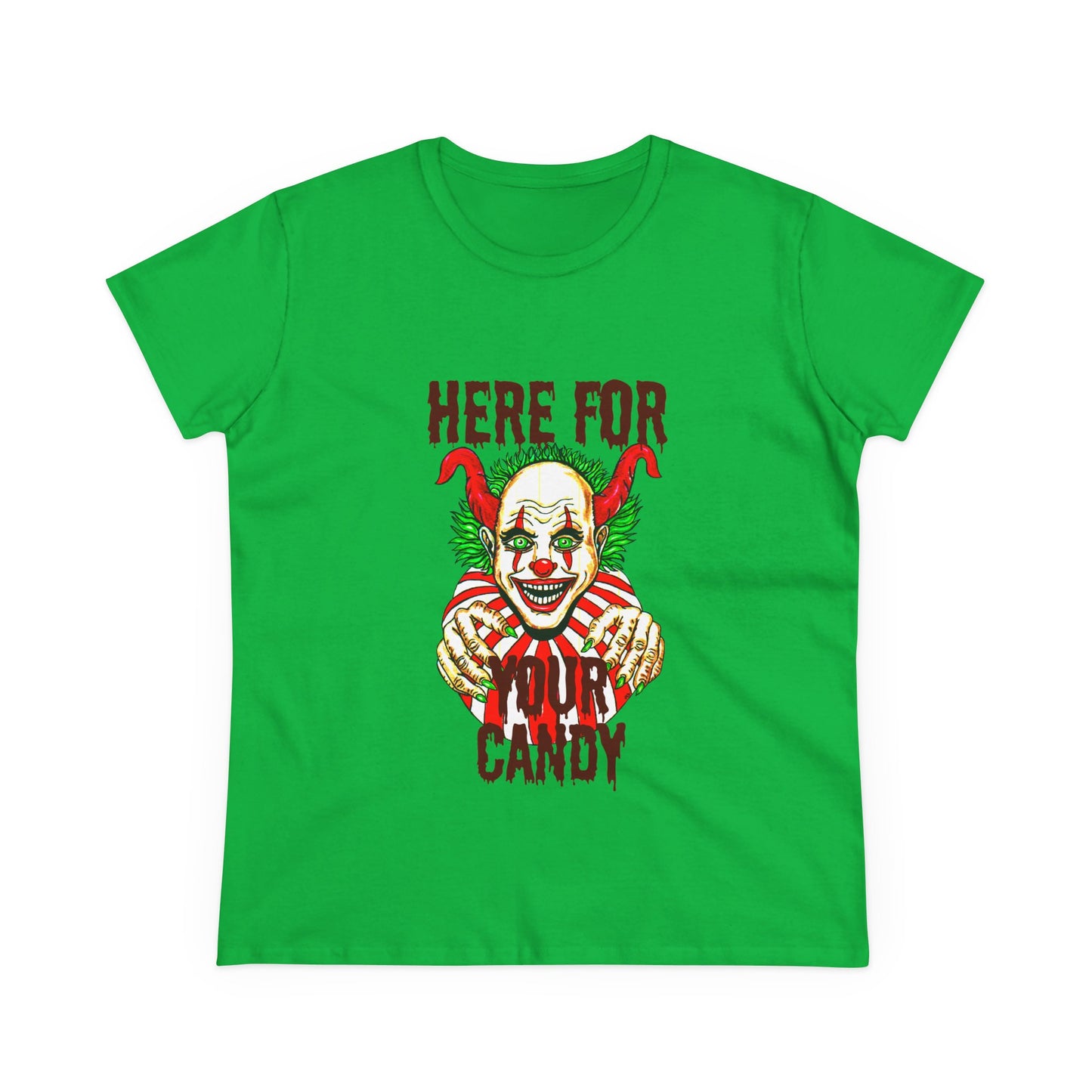 Here for Your Candy Women's Midweight Cotton Tee
