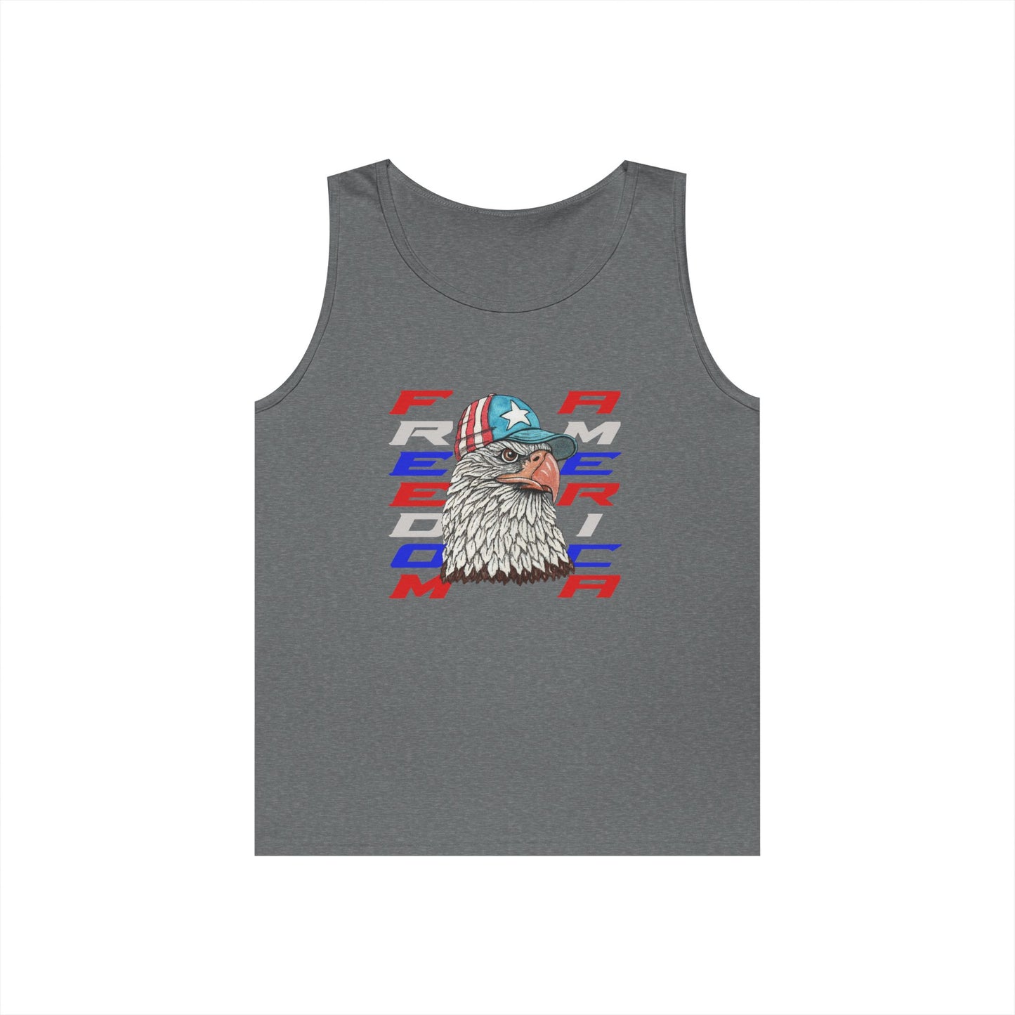 Freedom America Unisex Heavy Cotton Tank Top