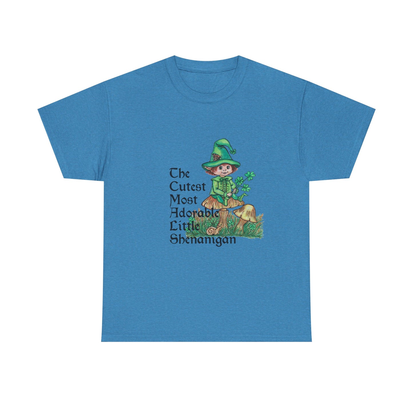 Cutest Leprechaun Unisex Heavy Cotton Tee