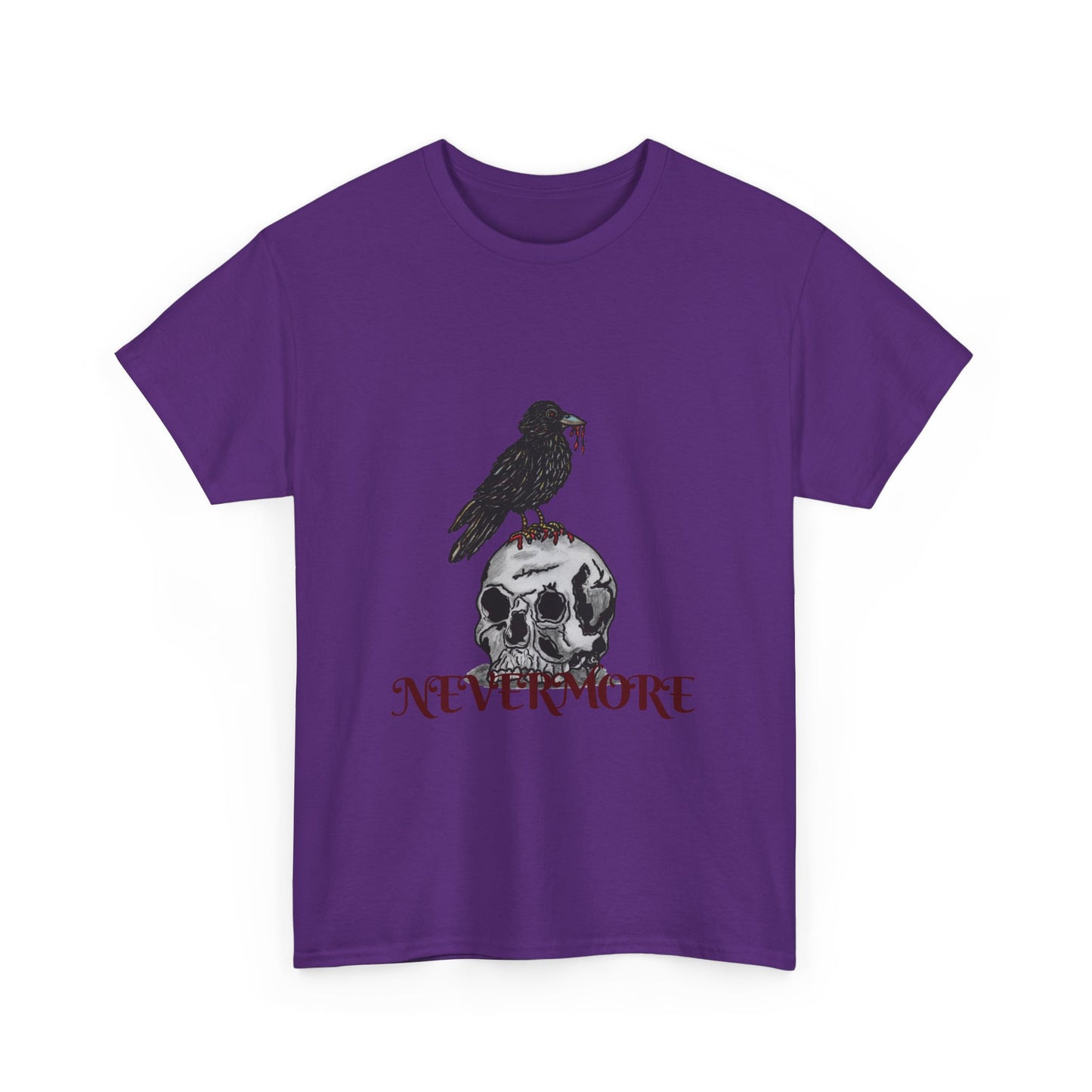Nevermore Unisex Heavy Cotton Tee