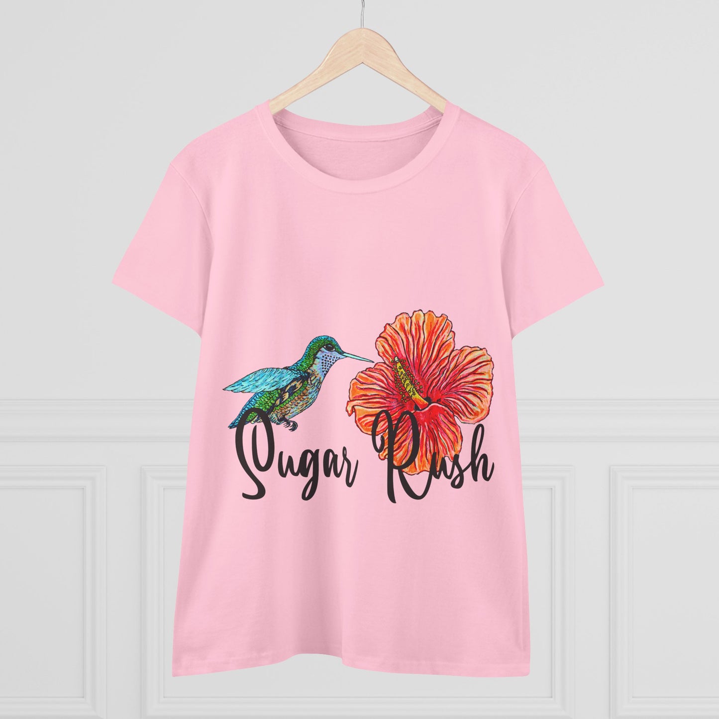 Sugar Rush Women's Midweight Cotton Tee