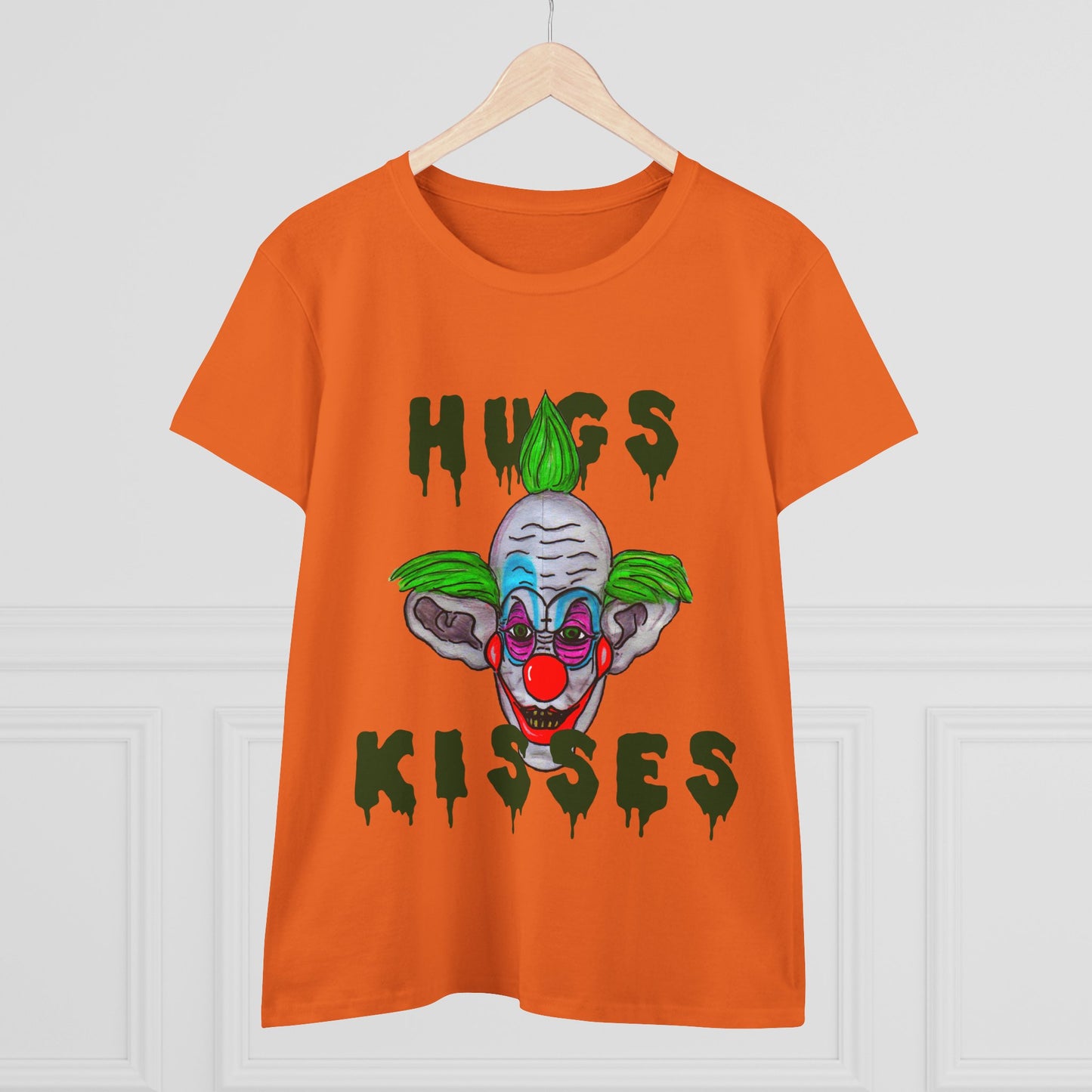 Hugs, Kisses Women's Midweight Cotton Tee