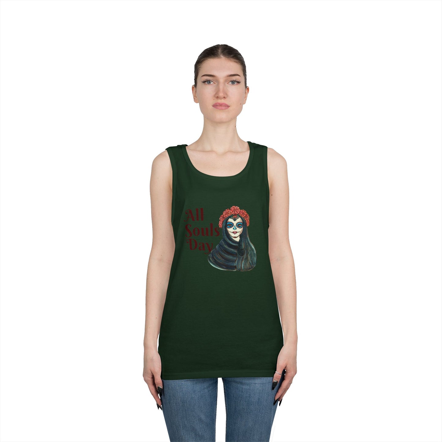 All Souls Day Unisex Heavy Cotton Tank Top