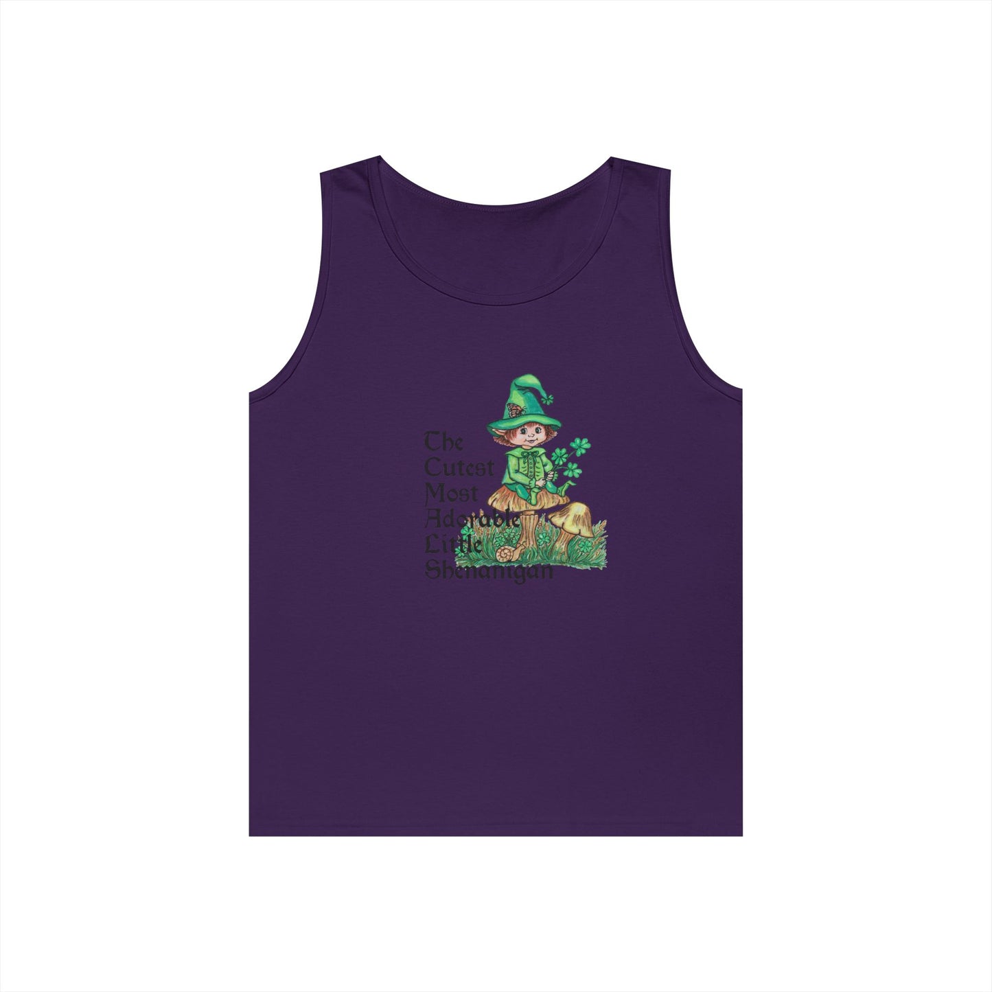 Cutest Leprechaun Unisex Heavy Cotton Tank Top