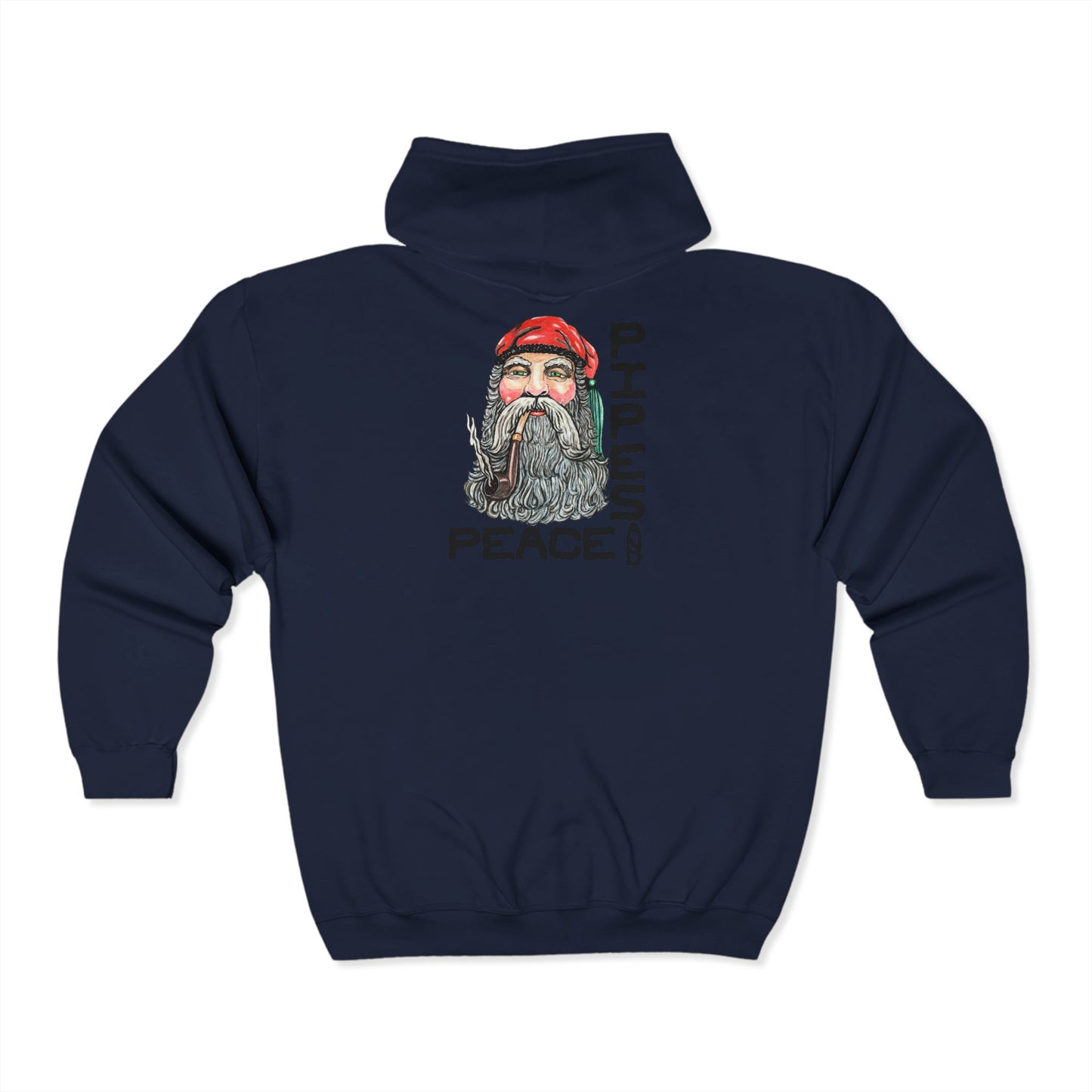 Pipes and Peace Unisex Heavy Blend™ Full Zip Hooded Sweatshirt