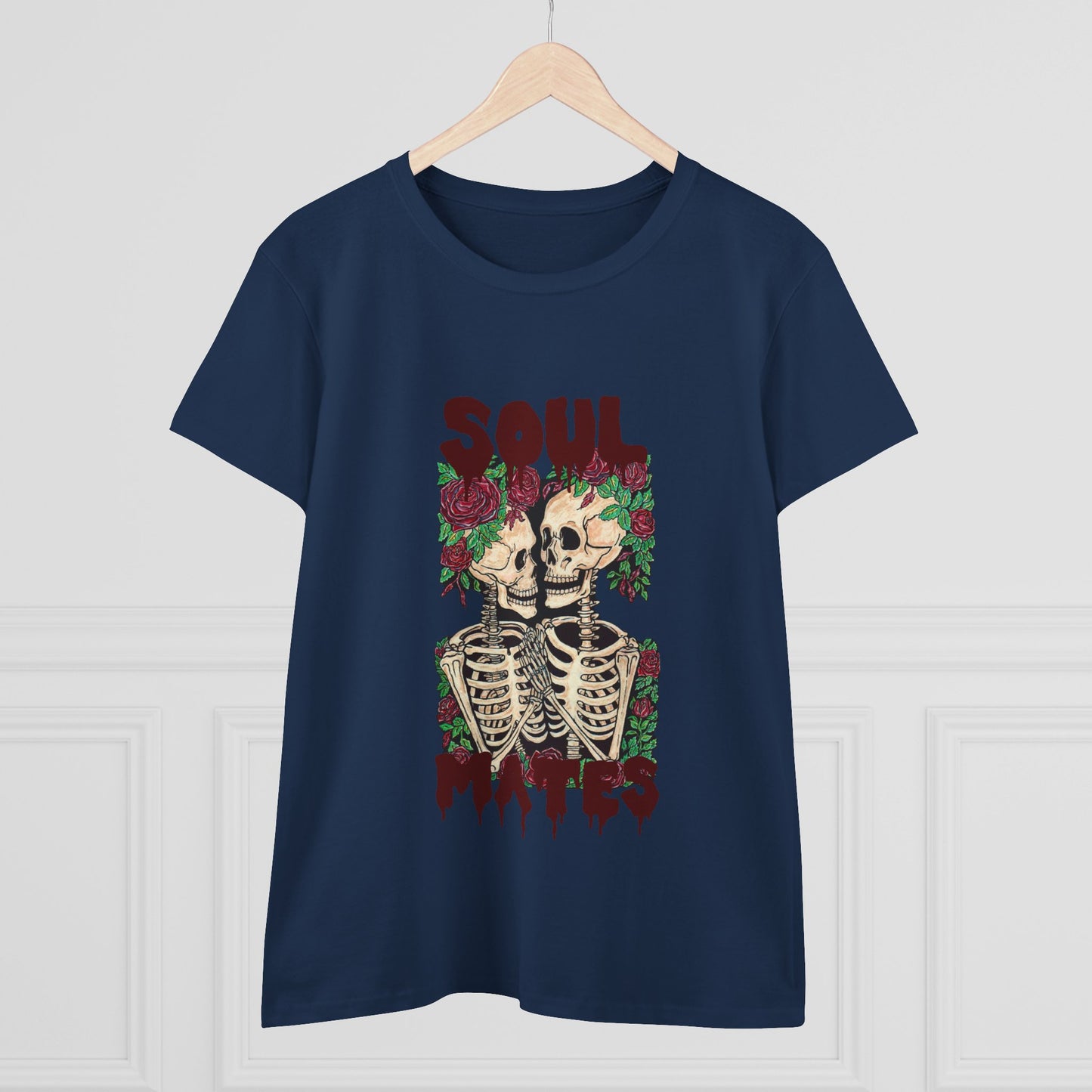 Soul Mates Women's Midweight Cotton Tee