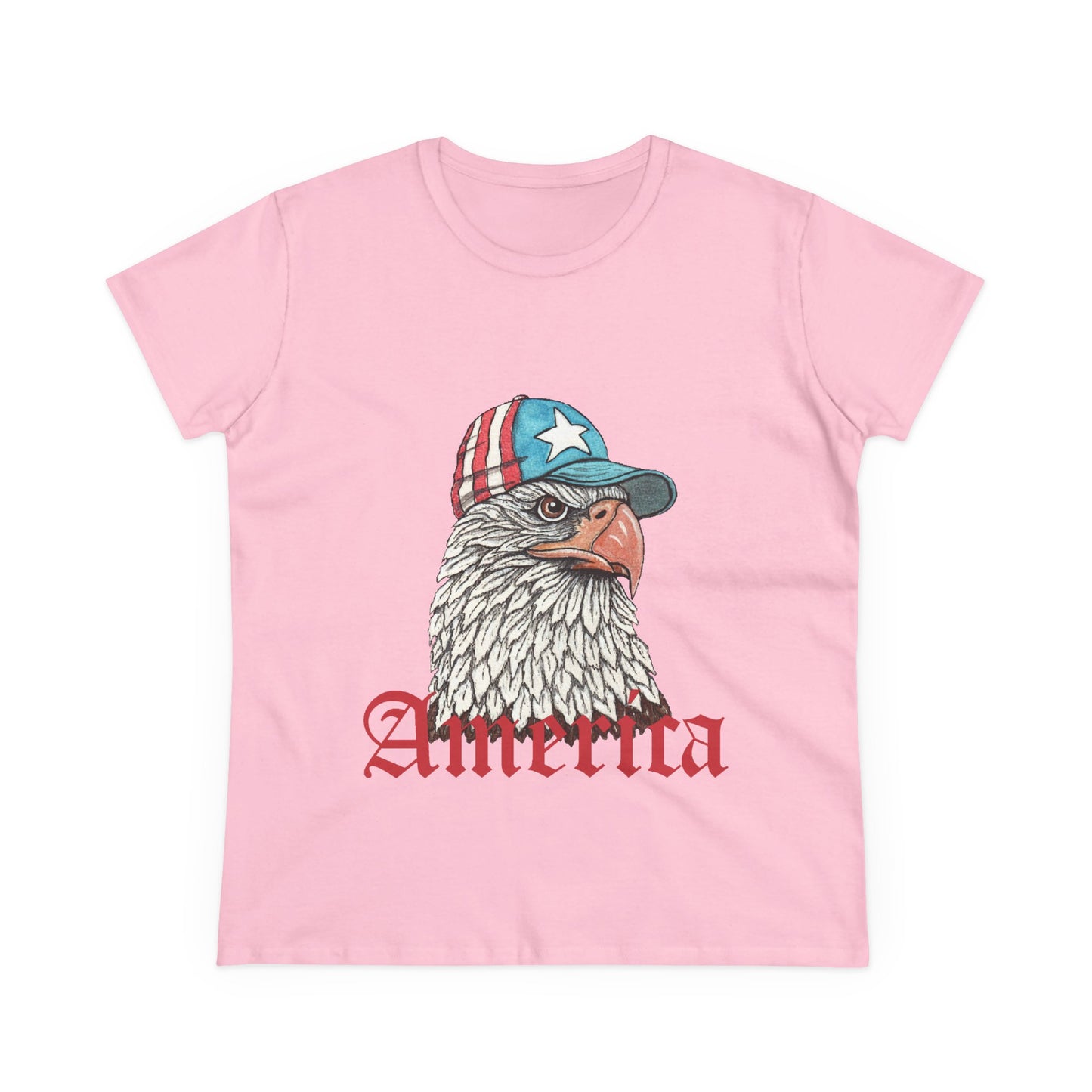 Eagle America Women's Midweight Cotton Tee