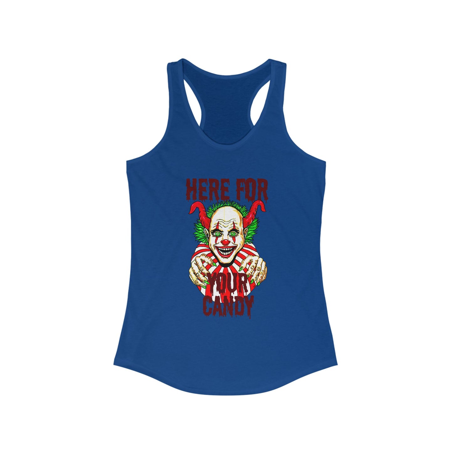 Here for Your Candy Women's Ideal Racerback Tank