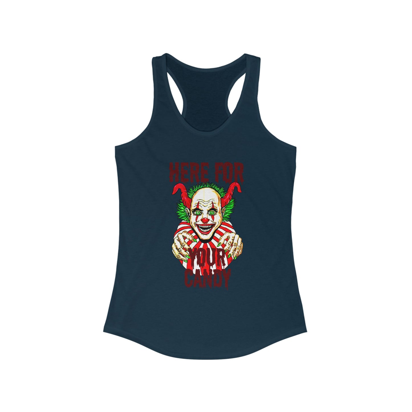 Here for Your Candy Women's Ideal Racerback Tank