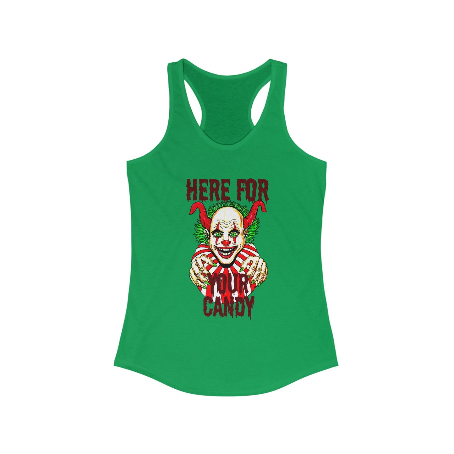 Here for Your Candy Women's Ideal Racerback Tank