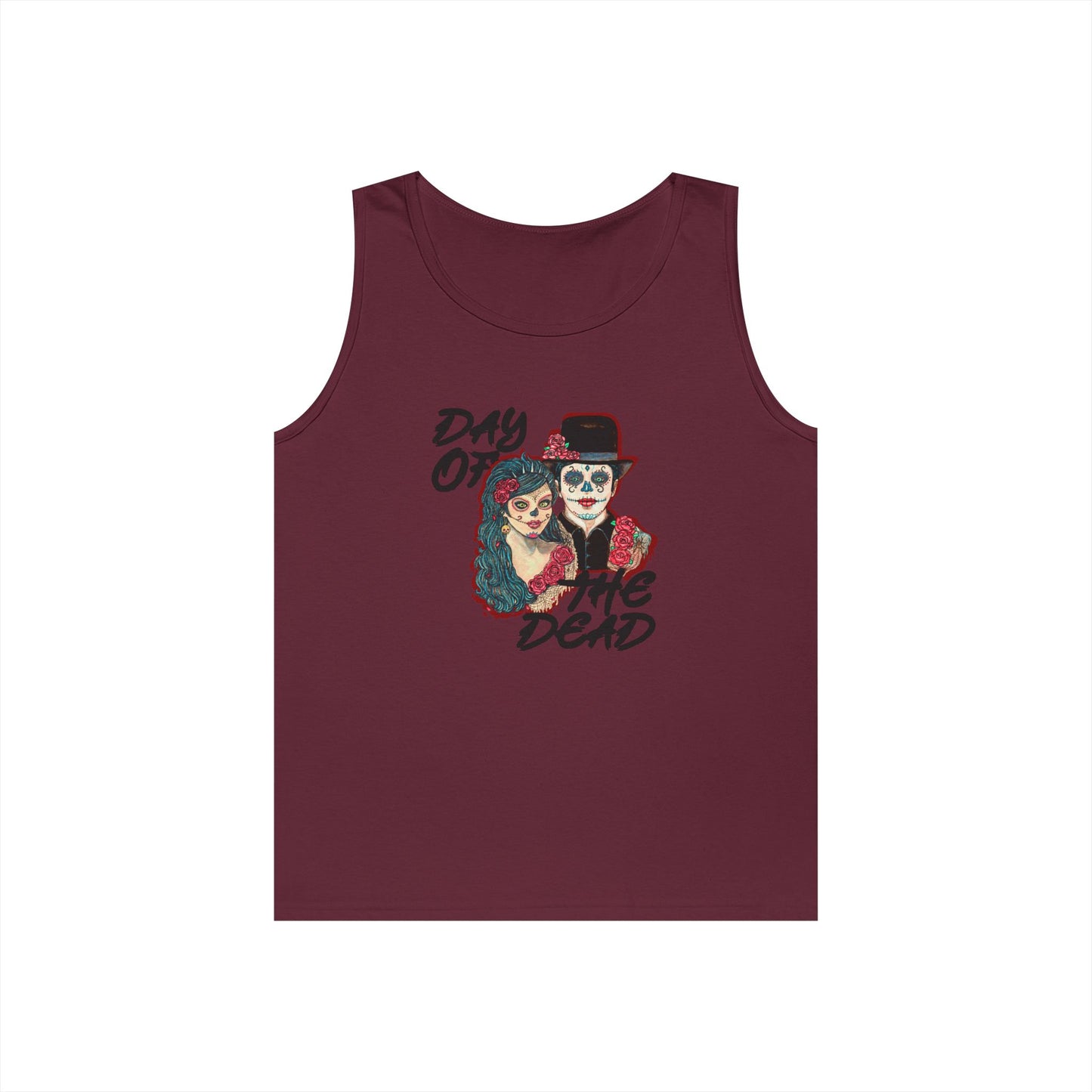 Day of the Dead Unisex Heavy Cotton Tank Top