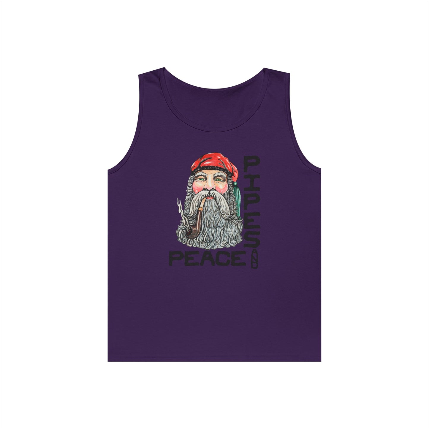 Pipes and Peace Unisex Heavy Cotton Tank Top