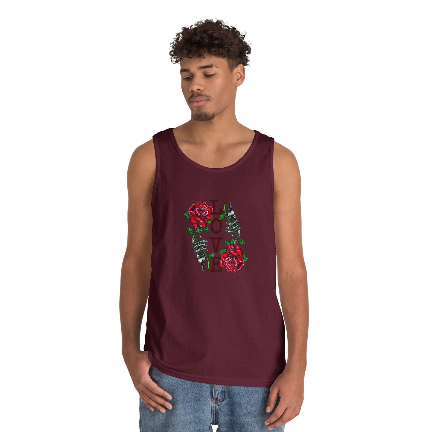 Love Unisex Heavy Cotton Tank Top