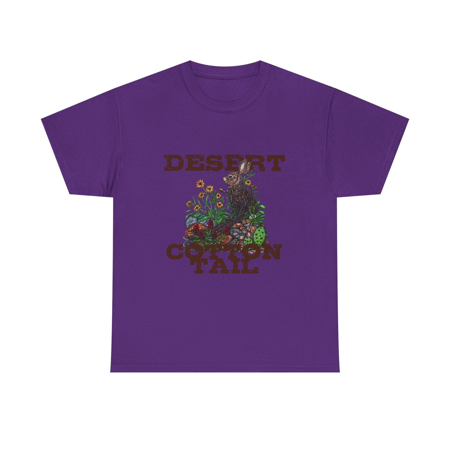 Desert Cottontail Unisex Heavy Cotton Tee