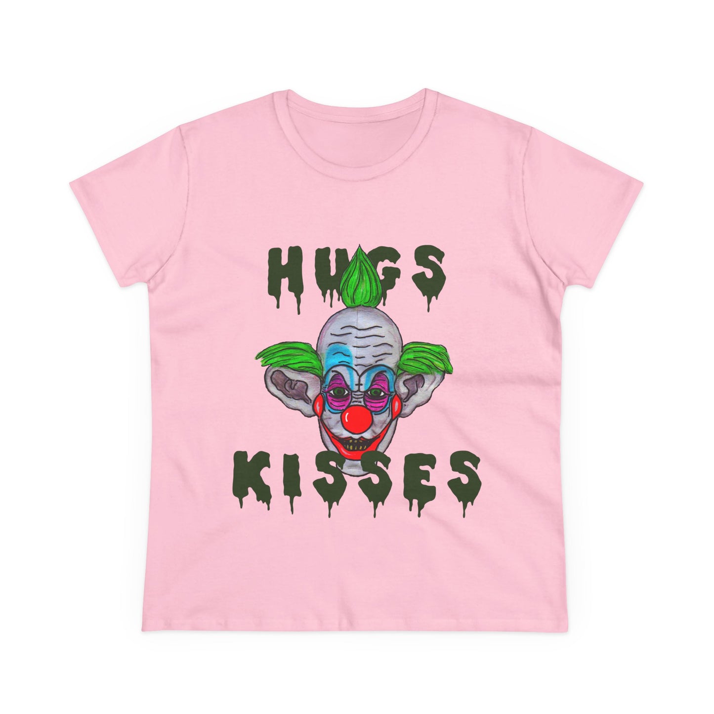 Hugs, Kisses Women's Midweight Cotton Tee