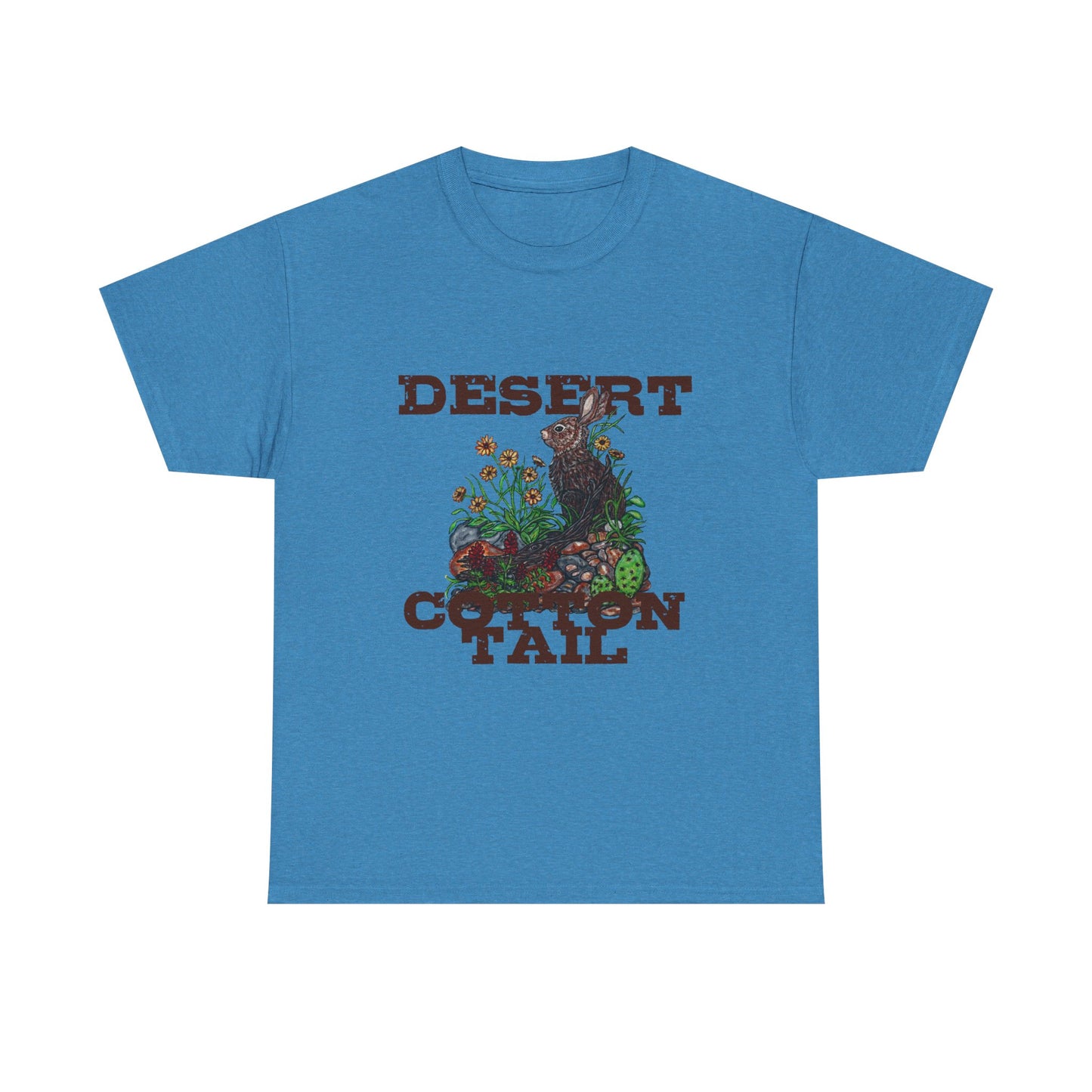Desert Cottontail Unisex Heavy Cotton Tee