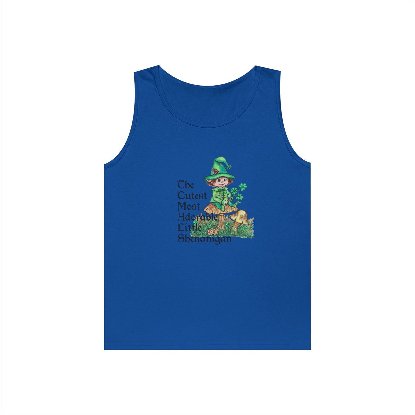 Cutest Leprechaun Unisex Heavy Cotton Tank Top