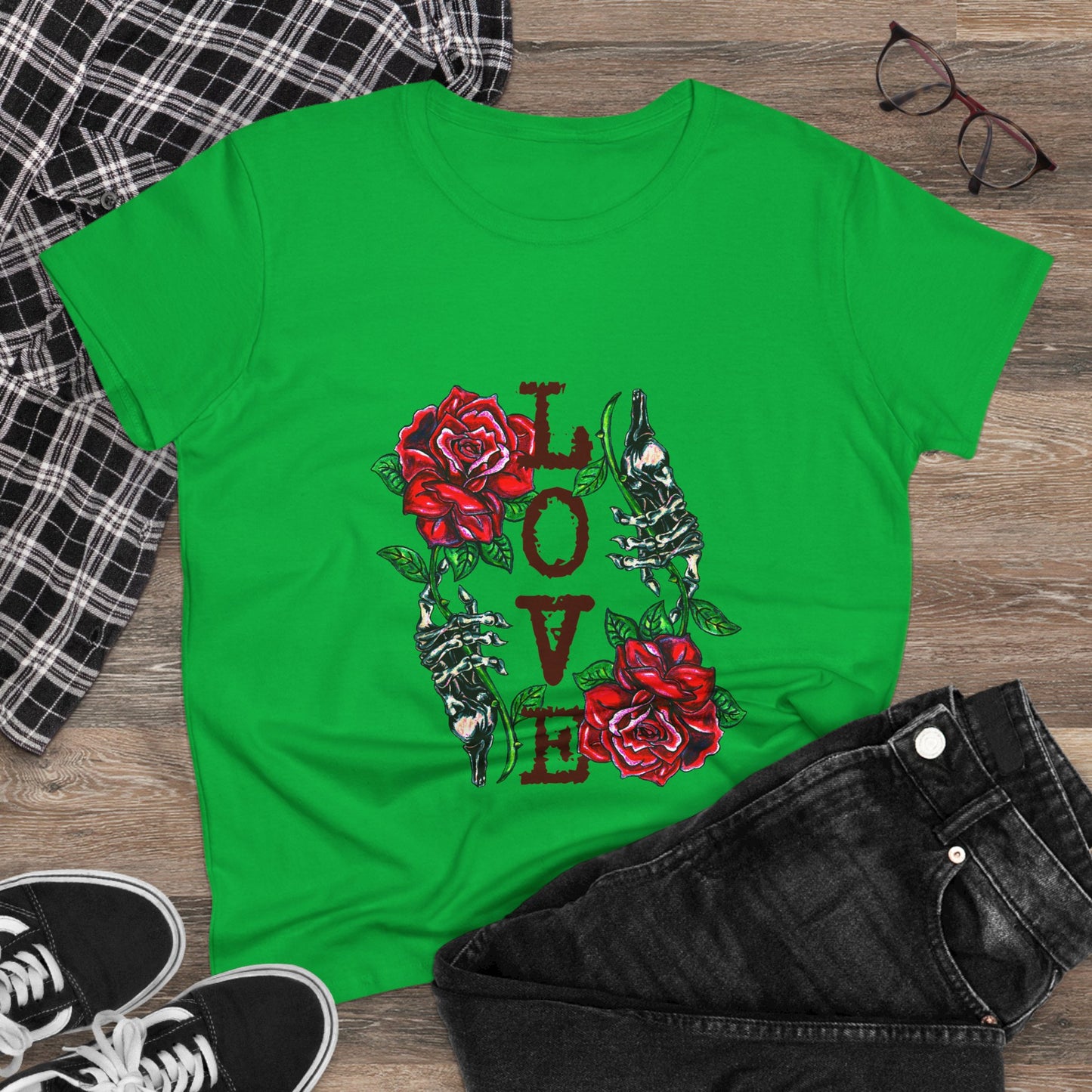 Love Women's Midweight Cotton Tee