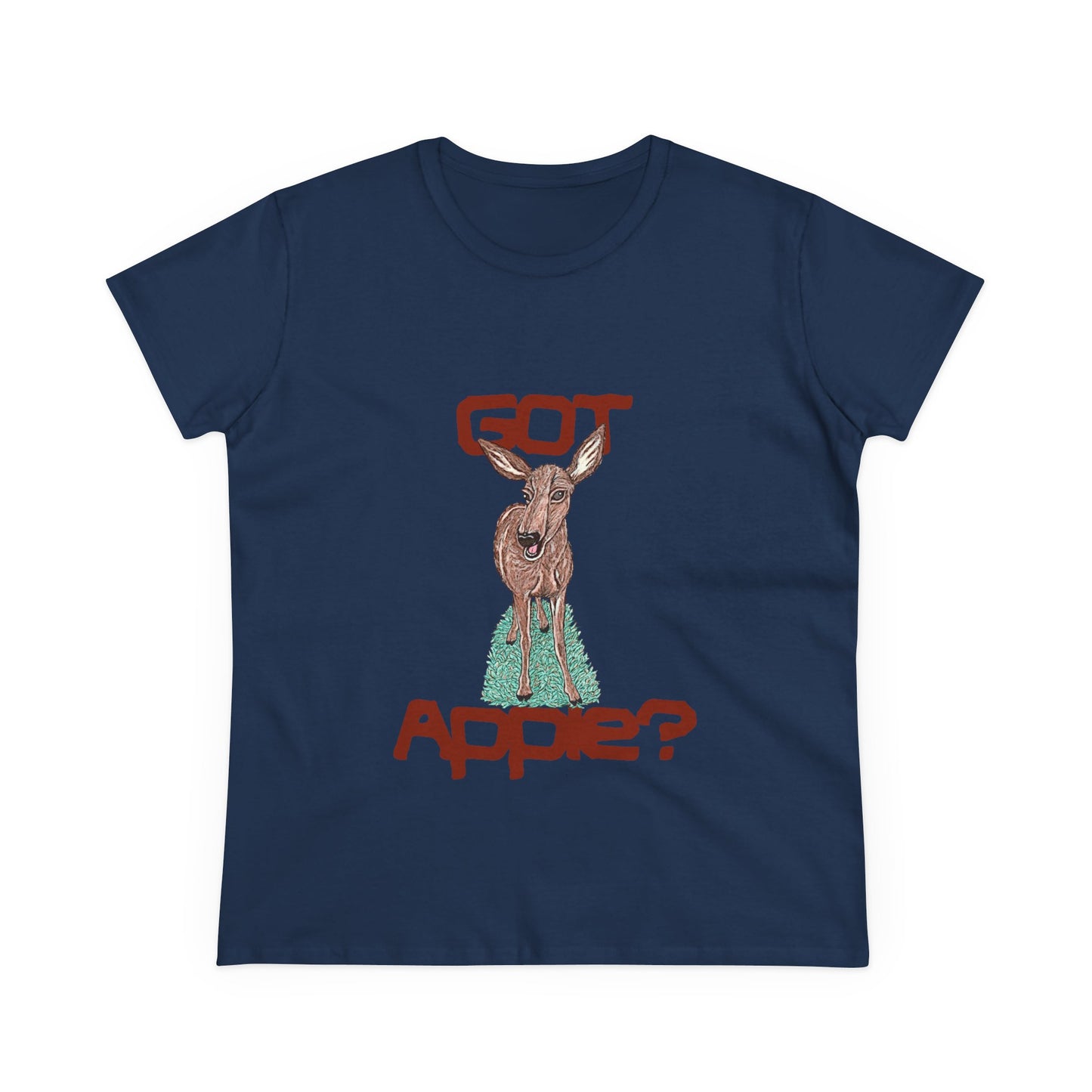 Got Apple? Women's Midweight Cotton Tee