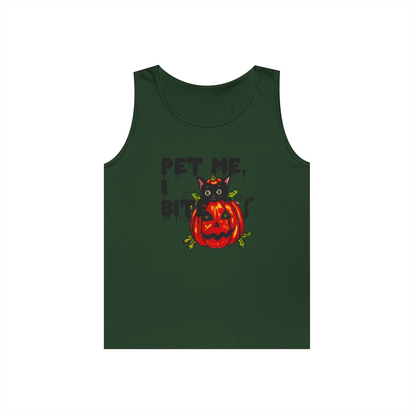 Pet Me Unisex Heavy Cotton Tank Top