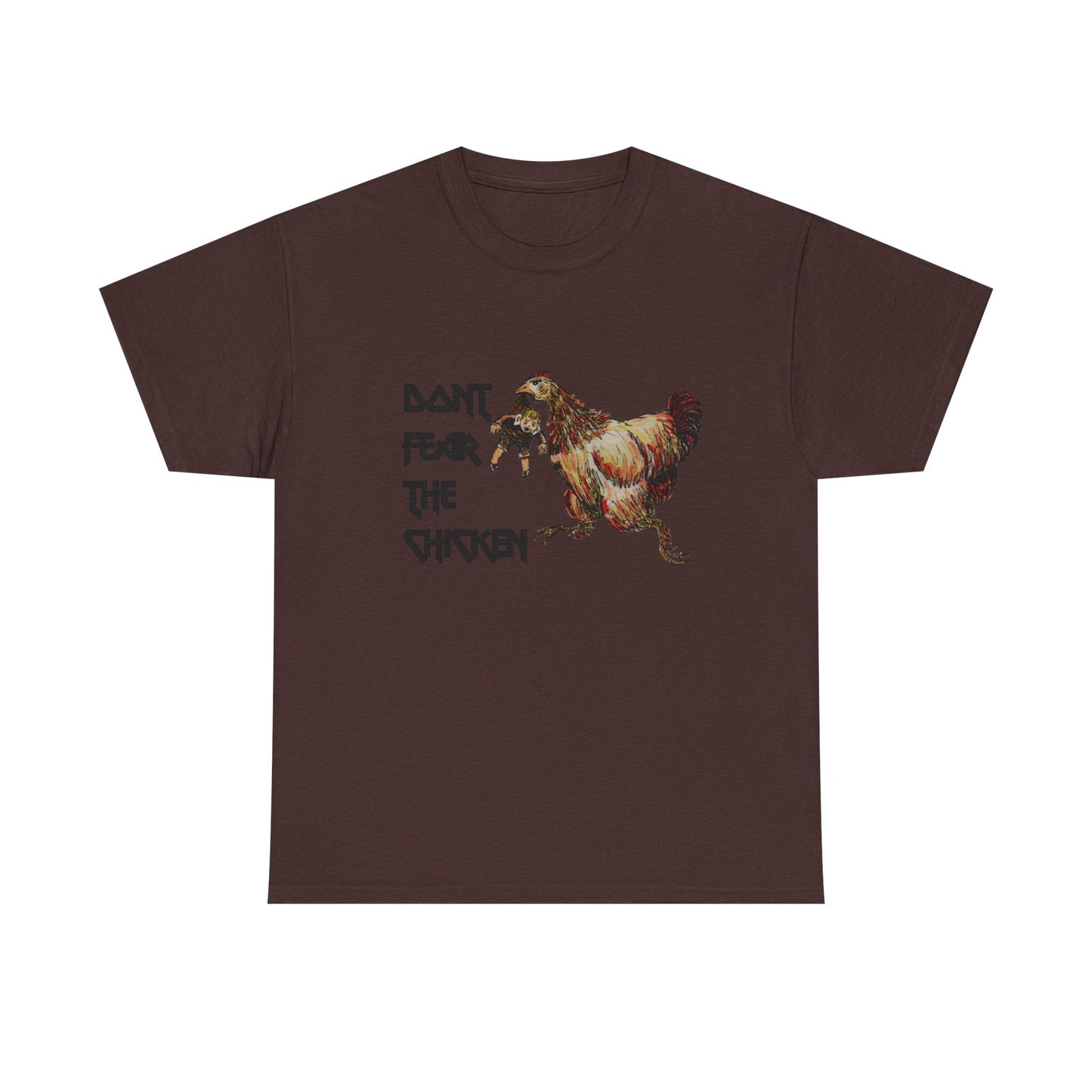 Don't Fear the Chicken Unisex Heavy Cotton Tee