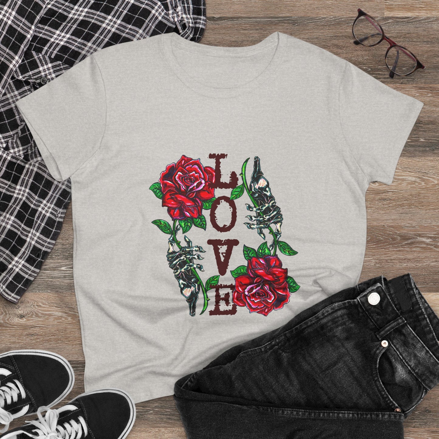 Love Women's Midweight Cotton Tee