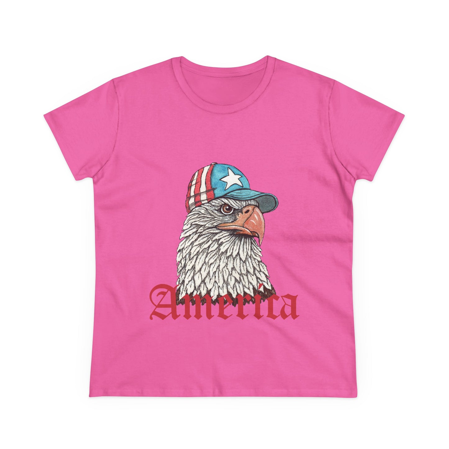 Eagle America Women's Midweight Cotton Tee